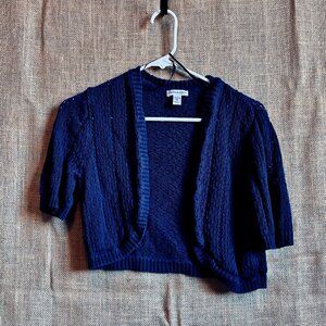 O-12 Croft & Barrow knit Shrug Size Petite Large